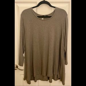 LAST CHANCE Flowy Premise Studio Grey Long Sleeve